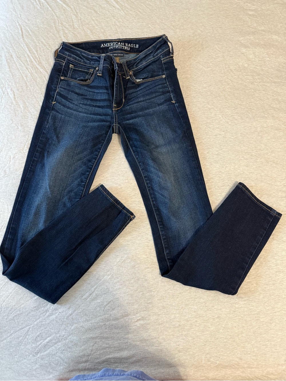 American Eagle Outfitters Deep Indigo Skinny Jeans